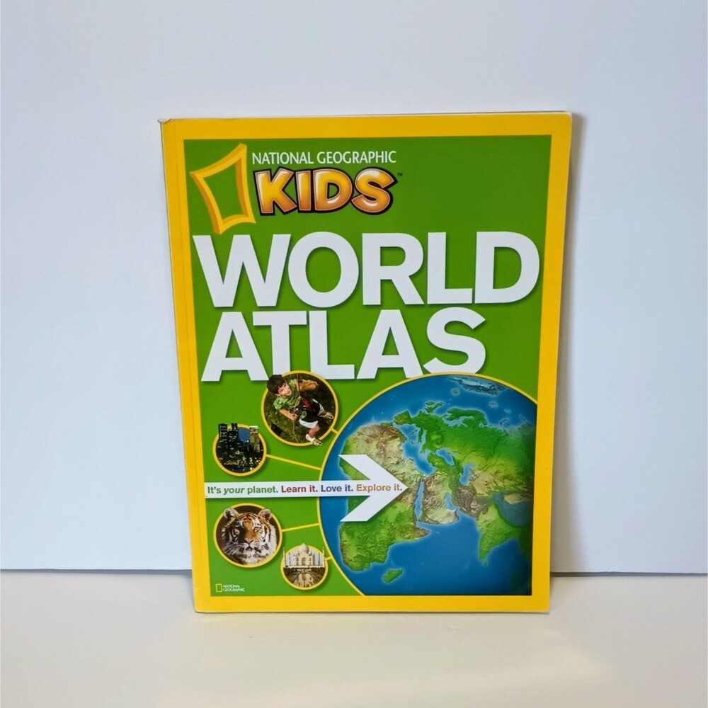 NG Kids World Atlas (National Geographic Kids World Atlas) - VERY GOOD